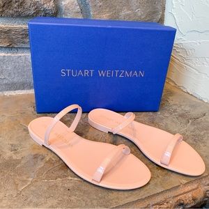 Stuart Weitzman Sawyer Slide Sandals Size 7